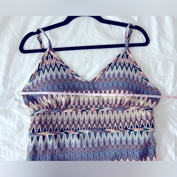 Versona flame stitched retro Maxi dress size S - Picture 5 of 8